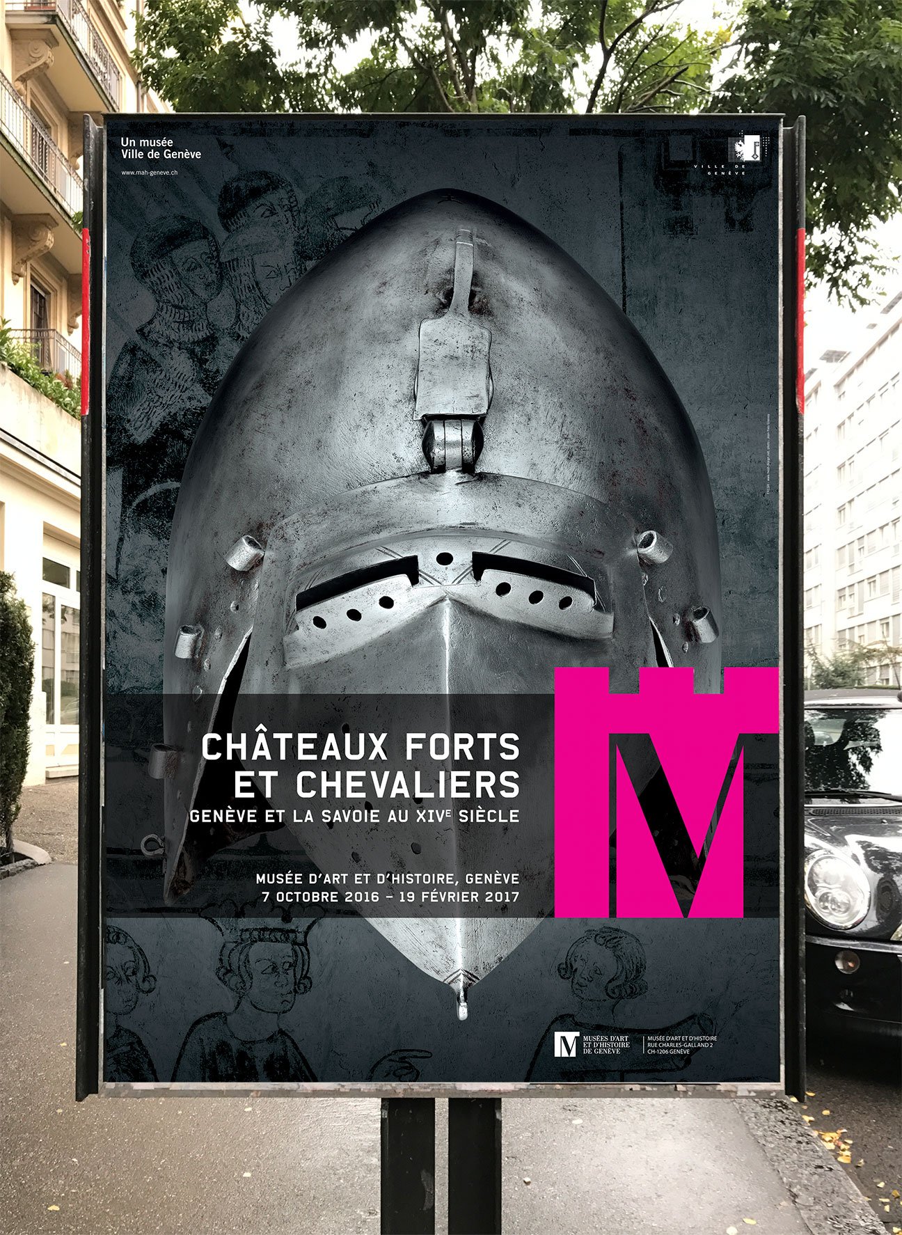 Fabien_cuffel_MAH_Affiche_expo_Chateau-forts-et-chevaliers