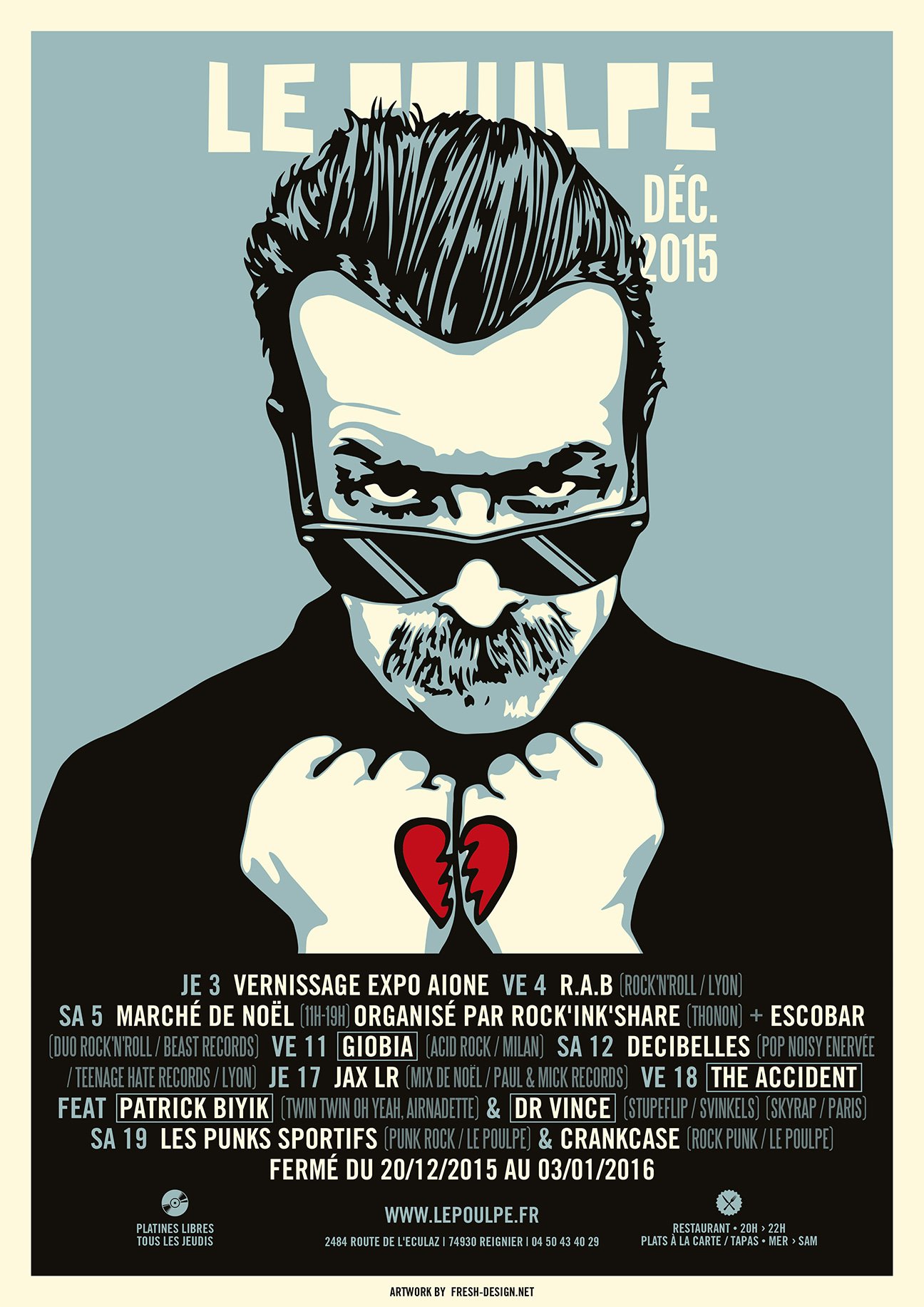 Fabien_cuffel_Poulpe_Resto_Bar_Concert_Affiche_2015_eaglesofdeathmetal