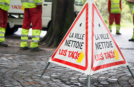 Ville de genève / Campagne anti-tag