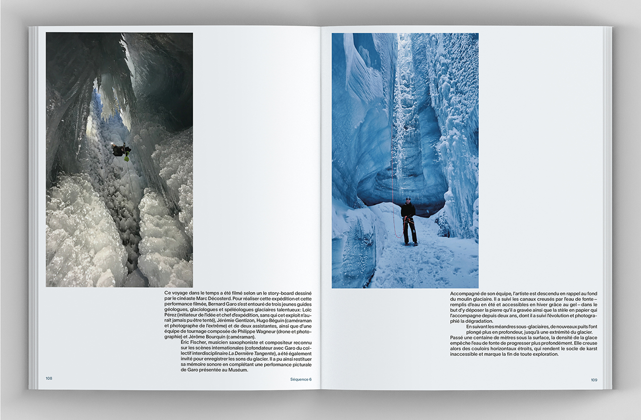 Fabien-cuffel-typographiste-graphiste_typosuisse_swissgraphicdesign_Concept-Editorial_Artiste_Garo_Rendez-nous-la-beaute_Glacier_Museum_Geneve_livre108