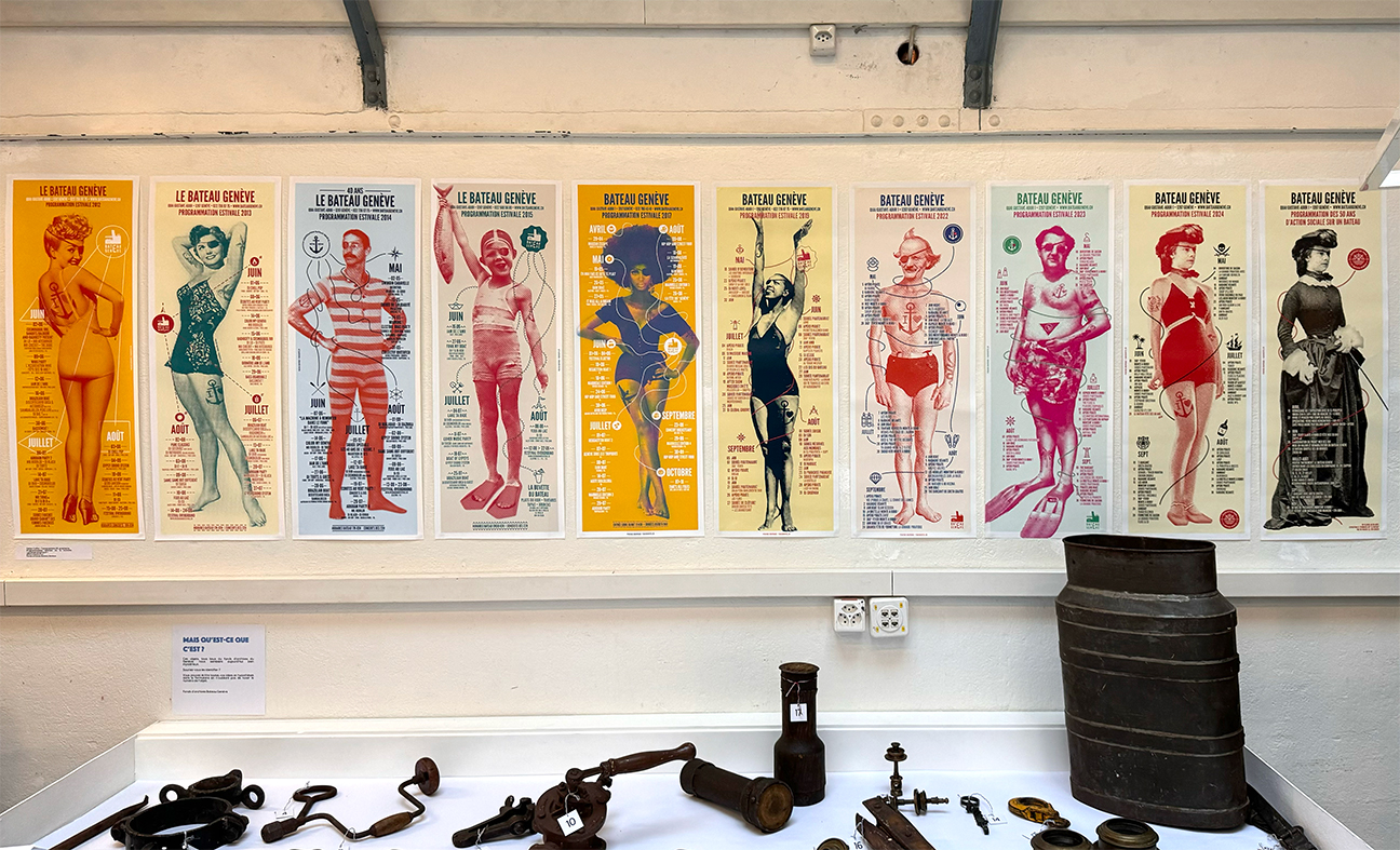 Fabien-cuffel-typographiste-graphiste-Bateau-Geneve_Affiches-pinup_12ans